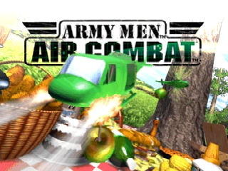 Army Men - Air Combat (USA) Title Screen